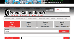 Desktop Screenshot of pneu-collection.fr